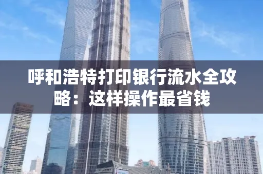 呼和浩特打印银行流水全攻略:这样操作最省钱