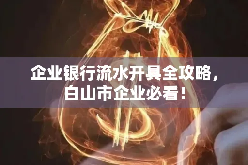 企业银行流水开具全攻略，白山市企业必看！