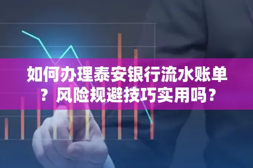如何办理泰安银行流水账单？风险规避技巧实用吗？