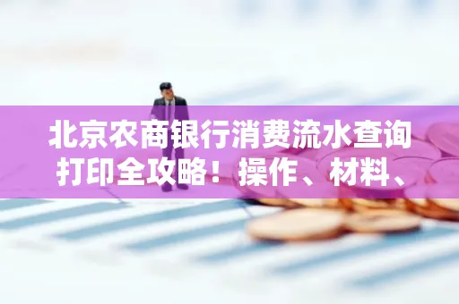北京农商银行消费流水查询打印全攻略!操作、材料、避坑指南都在这里