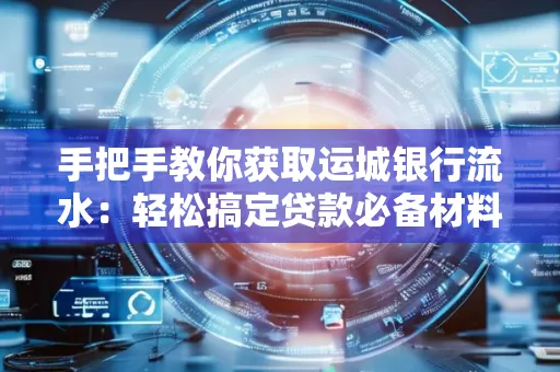 手把手教你获取运城银行流水:轻松搞定贷款必备材料