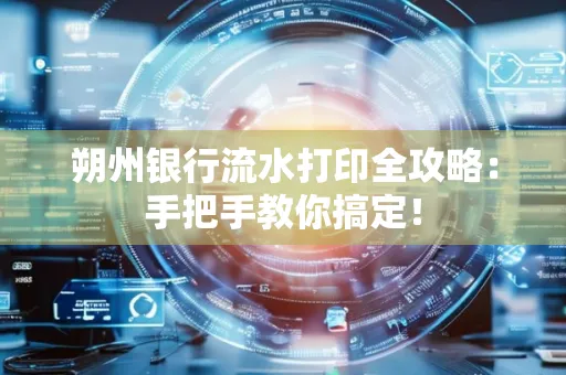 朔州银行流水打印全攻略:手把手教你搞定!