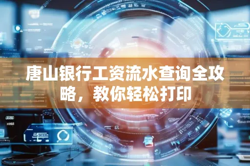 唐山银行工资流水查询全攻略,教你轻松打印 唐山银行工资流水查询全攻略,教你轻松打印