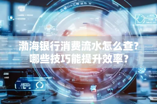 渤海银行消费流水怎么查？哪些技巧能提升效率？