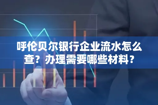呼伦贝尔银行企业流水怎么查?办理需要哪些材料?