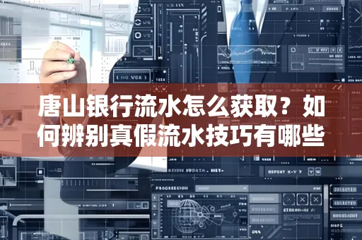 唐山银行流水怎么获取?如何辨别真假流水技巧有哪些?