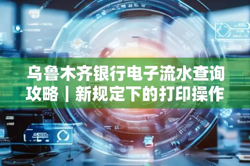 乌鲁木齐银行电子流水查询攻略|新规定下的打印操作全解密