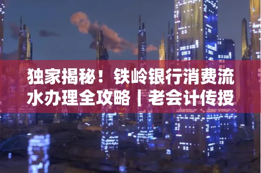 独家揭秘!铁岭银行消费流水办理全攻略|老会计传授防诈技巧