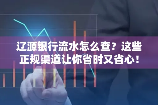 辽源银行流水怎么查？这些正规渠道让你省时又省心！