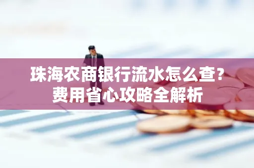 珠海农商银行流水怎么查？费用省心攻略全解析