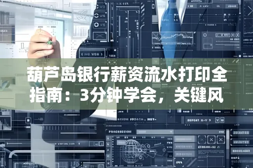 葫芦岛银行薪资流水打印全指南:3分钟学会,关键风险这样避