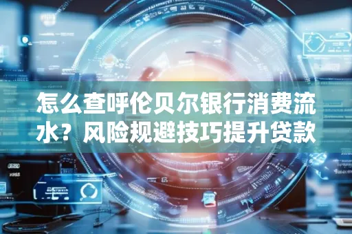 怎么查呼伦贝尔银行消费流水?风险规避技巧提升贷款率?